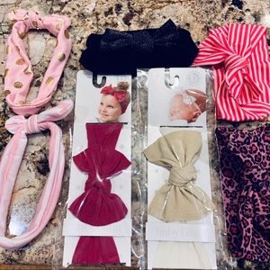 Baby Bling Bow 7-piece Lot